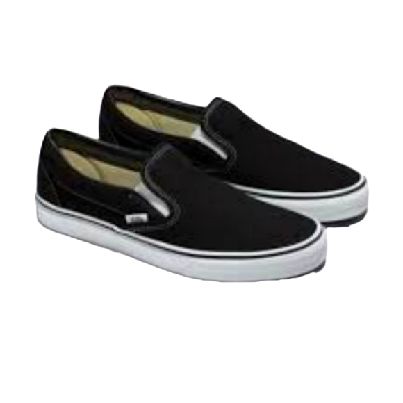Vans Shoes - Vans Canvas Classic Black Slip On Shoes Unisex Size Men 4.5 Women 6.0